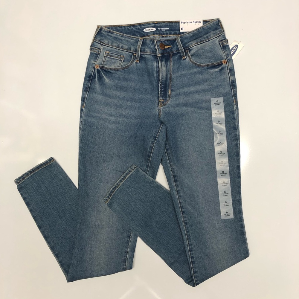 Old navy POP Icon skinny jeans size 0